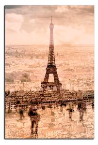 Obraz na plátne - Fotografia z Paríža - obdĺžnik 7109A (90x60 cm )