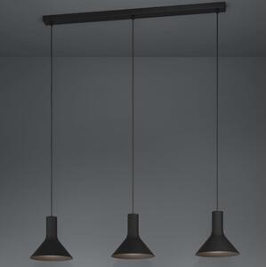 Eglo 390219 - Luster na lanku MORESCANA 3xE27/28W/230V čierna
