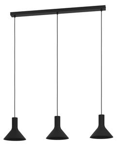 Eglo 390219 - Luster na lanku MORESCANA 3xE27/28W/230V čierna