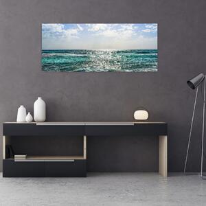 Obraz morskej hladiny (120x50 cm)