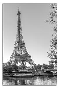 Obraz na plátne - Eiffel Tower - obdĺžnik 7110QA (60x40 cm)