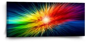 Sablio Obraz Farebná explózia - 110x50 cm
