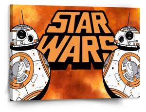 Sablio Obraz Star Wars Ohnivé pozadie - 150x110 cm