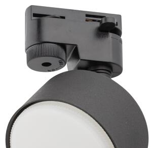 Bodové svietidlo do lištového systému AVIA 1xGX53/15W/230V čierna