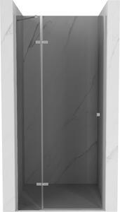 Mexen Roma kyvné sprchové dvere 70 cm, grafitová čierna, chrómová - 854-070-000-01-40