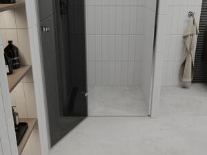 Mexen Roma kyvné sprchové dvere 70 cm, grafitová čierna, chrómová - 854-070-000-01-40