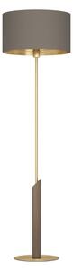 Eglo 390338 - Stojacia lampa SANTANDRIA 1xE27/40W/230V hnedá/zlatá