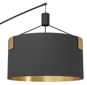 Eglo 39966 - Stojacia lampa TORTOLA 3xE27/40W/230V čierna/zlatá