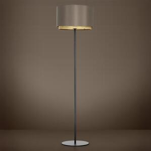 Eglo 390124 - Stojacia lampa MARCHENA 1xE27/40W/230V hnedá