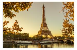 Obraz na plátne - Eiffel Tower 1110A (90x60 cm )