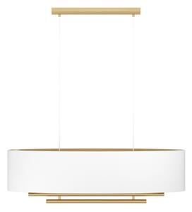 Eglo 390182 - Luster na lanku PINETARA 4xE27/40W/230V biela/zlatá