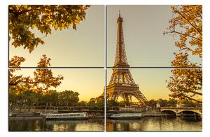 Obraz na plátne - Eiffel Tower 1110D (150x100 cm)