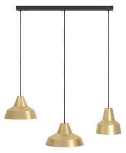 Eglo 390016 - Luster na lanku SAVARNA 3xE27/40W/230V zlatá