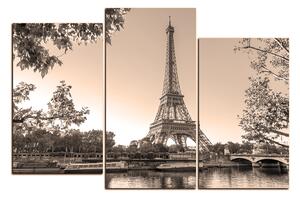 Obraz na plátne - Eiffel Tower 1110FC (120x80 cm)