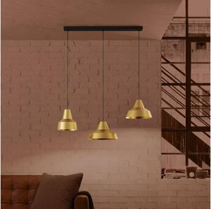 Eglo 390016 - Luster na lanku SAVARNA 3xE27/40W/230V zlatá