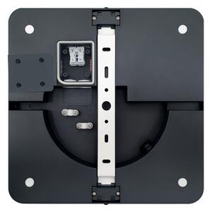 LED Kúp. stropné svietidlo ELLÉ LED/24W/230V 3000/4000/6500K 26x26 cm IP54 antr