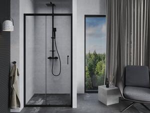 Mexen Apia posúvacie sprchové dvere 105 cm, transparentnéné, čierna - 845-105-000-70-00