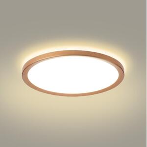 Brilagi - ultratenké kúpeľňové stropné LED svietidlo 24W/230V, priemer 42 cm, ružové zlato, IP54