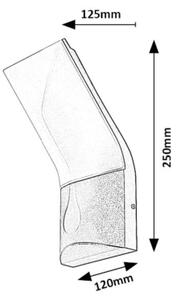 Rabalux 77171 - LED Vonkajšie nástenné svietidlo TOLNA LED/10W/230V IP54