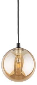 Luster na lanku do lištového systému TRACER 1xG9/8W/230V čierna/dymová hnedá