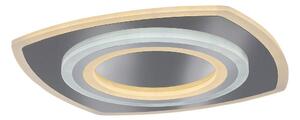 Rabalux 71318 - LED stmievateľné stropné svietidlo TANELI 60W/230V 3000/4000/6000K chróm + diaľkové ovládanie