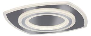 Rabalux 71318 - LED stmievateľné stropné svietidlo TANELI 60W/230V 3000/4000/6000K chróm + diaľkové ovládanie