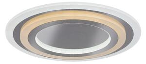 Rabalux 71315 - LED stmievateľné stropné svietidlo TANELI 56W/230V 3000/4000/6000K chróm + diaľkový ovládač
