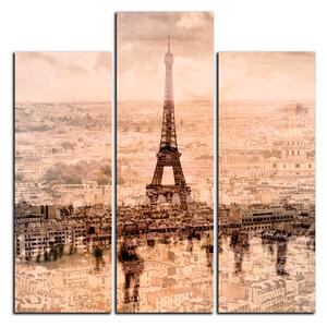 Obraz na plátne - Fotografia z Paríža - štvorec 3109C (75x75 cm)