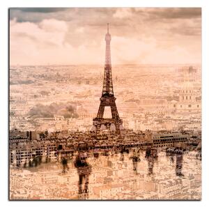 Obraz na plátne - Fotografia z Paríža - štvorec 3109A (50x50 cm)
