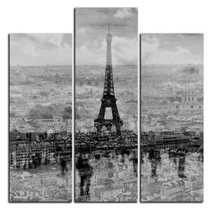 Obraz na plátne - Fotografia z Paríža - štvorec 3109QC (75x75 cm)