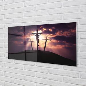 Nástenný panel  Jesus cross 100x50 cm