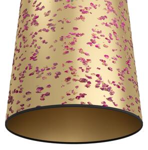 Eglo 390295 - Stojacia lampa CASTUERA 1xE27/25W/230V zlatá/ružová