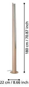Eglo 390283 - LED Stojacia lampa PREBONE 1xGU10/5,7W/230V béžová