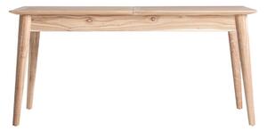 MUZZA Rozkladací stôl Nyr 160 x 80 cm prírodný