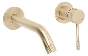 Podomietková vaňová batéria REA Venti Brush Gold