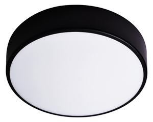 Kúpeľňové stropné svietidlo CLEO 3xE27/24W/230V pr. 40 cm čierna IP54