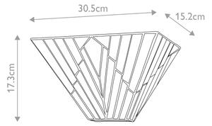 Elstead TF-ALDERLEY-WU - Nástenné svietidlo Tiffany ALDERLEY 2xE14/40W/230V