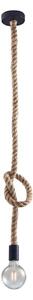Luster na lanku ROPE 1xE27/12W/230V
