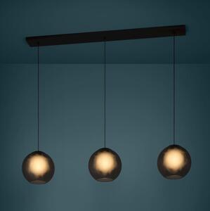 Eglo 390214 - Luster na lanku ARANGONA 3xE27/40W/230V dymová