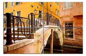 Obraz na plátne - Malý most v Benátkach 1115D (90x60 cm)