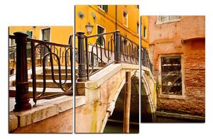 Obraz na plátne - Malý most v Benátkach 1115C (150x100 cm)