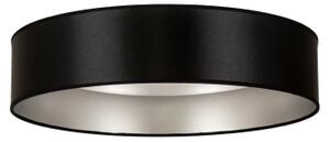 Duolla - LED Stropné svietidlo ROLLER LED/24W/230V pr. 45 cm čierna/strieborná