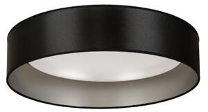 Duolla - LED Stropné svietidlo ROLLER LED/24W/230V pr. 45 cm čierna/strieborná