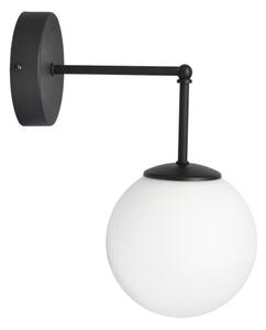 Nástenná lampa MOON 1xE27/15W/230V čierna