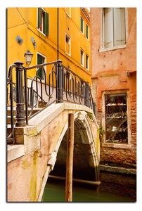 Obraz na plátne - Malý most v Benátkach - obdĺžnik 7115A (100x70 cm)
