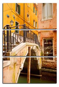 Obraz na plátne - Malý most v Benátkach - obdĺžnik 7115B (90x60 cm )