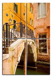 Obraz na plátne - Malý most v Benátkach - obdĺžnik 7115D (120x80 cm)
