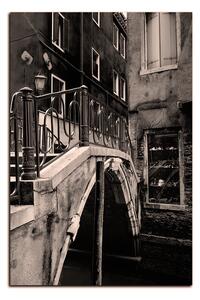 Obraz na plátne - Malý most v Benátkach - obdĺžnik 7115FA (60x40 cm)