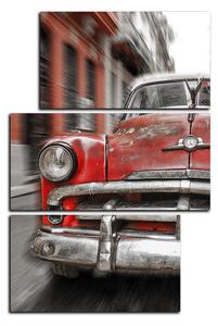 Obraz na plátne - Klasické americké auto - obdĺžnik 7123FC (90x60 cm)