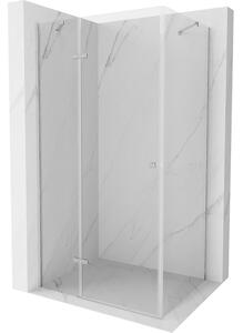 Mexen Roma sprchová kabína, kyvné dvere 120 x 80 cm, transparentnéné, chrómová - 854-120-080-01-00